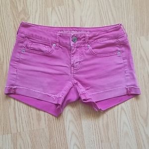 American eagle pink shorts - 4